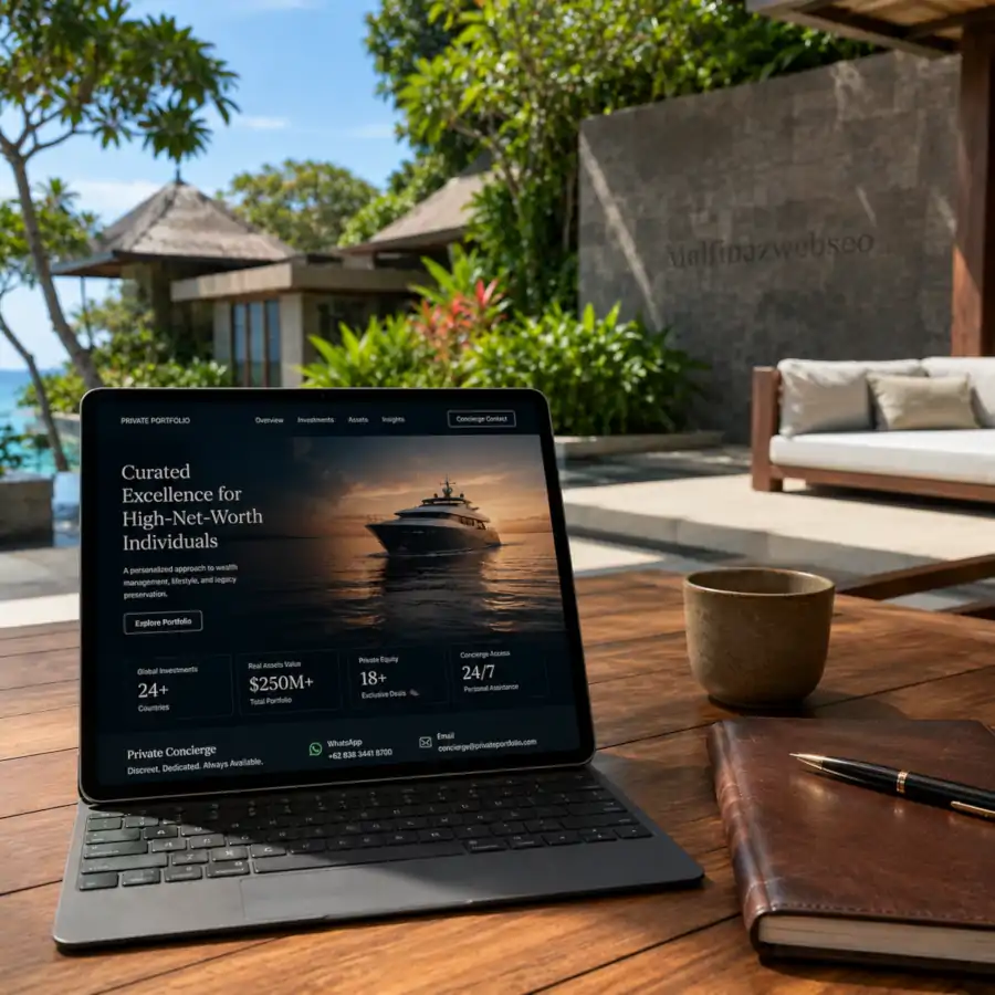 Cara Membuat Landing Page Klien Kelas Atas Portofolio Eksklusif