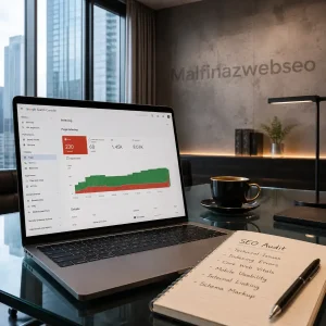 Analisis teknis penyebab kenapa website perusahaan tidak muncul di halaman pertama google pada laptop bisnis