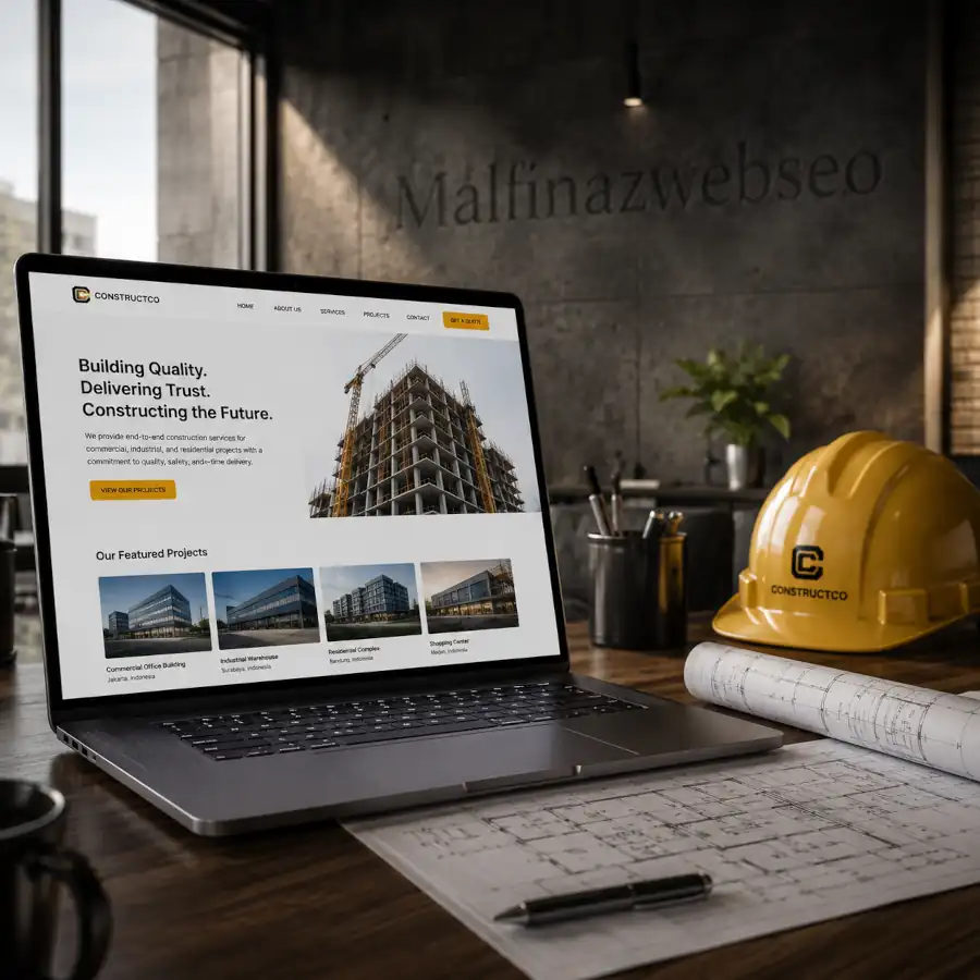 UI UX Website Kontraktor